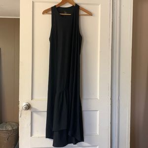 Sweaty Betty black racer back dress